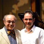 Mit seinem langjaehrigen Lehrer und Freund Prof. Alberto Portugheis