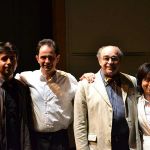 With Alberto Portugheis and other colleagues at the Colombes Masterclass 2012