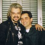 Mit seinem Cousin, dem russischen "Pop-König" Philipp Kirkorov